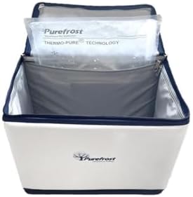 Alternative view of PF15 -Pure® Teknolojisi ile Elektriksiz&Buzsuz Hızlı Soğutma / 16 Saat Soğuk Muhafaza Katlanır Kamp Piknik Termal Termos Buzluk Soğutucu Çanta + 6 Adet -Pure® Jel Paket