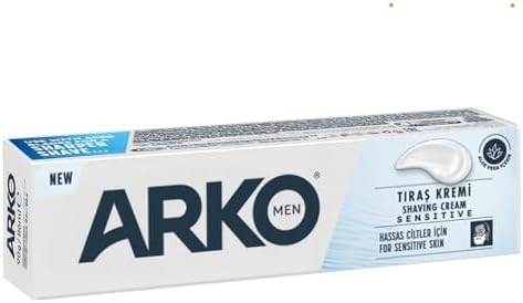 Arko Men Sensitive Hassas Ciltler için 90 gr Tıraş Kremi