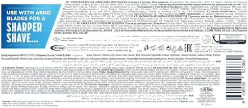 Alternative view of Arko Men Sensitive Hassas Ciltler için 90 gr Tıraş Kremi