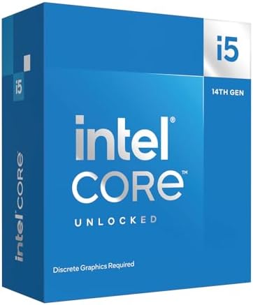 Alternative view of Intel® Core™ i5-14600KF Masaüstü İşlemci 14 Çekirdekli (6 P Çekirdekli + 8 E-çekirdek) 5.3 GHz