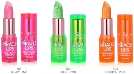 Alternative view of Miracle Lips Jelly Lipstick No: 101 Pink - Renk Değiştiren Ruj