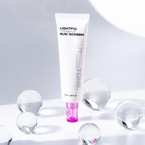 Alternative view of ABOUT TONE Şeftali Pembe Ton Eşitleyici Vegan Güneş Kremi Lightful Toneup Sunscreen 50ml