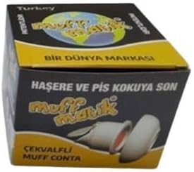 MuffmatikMuffmatik Koku Önleyici Lavabo Sifonu Çekvalfi (3 Adet)