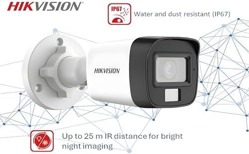 HIKVISION DS-2CE16D0T-LPFS TVI 1080P 2.8mm SABİT Lensli IR Bullet Kamera