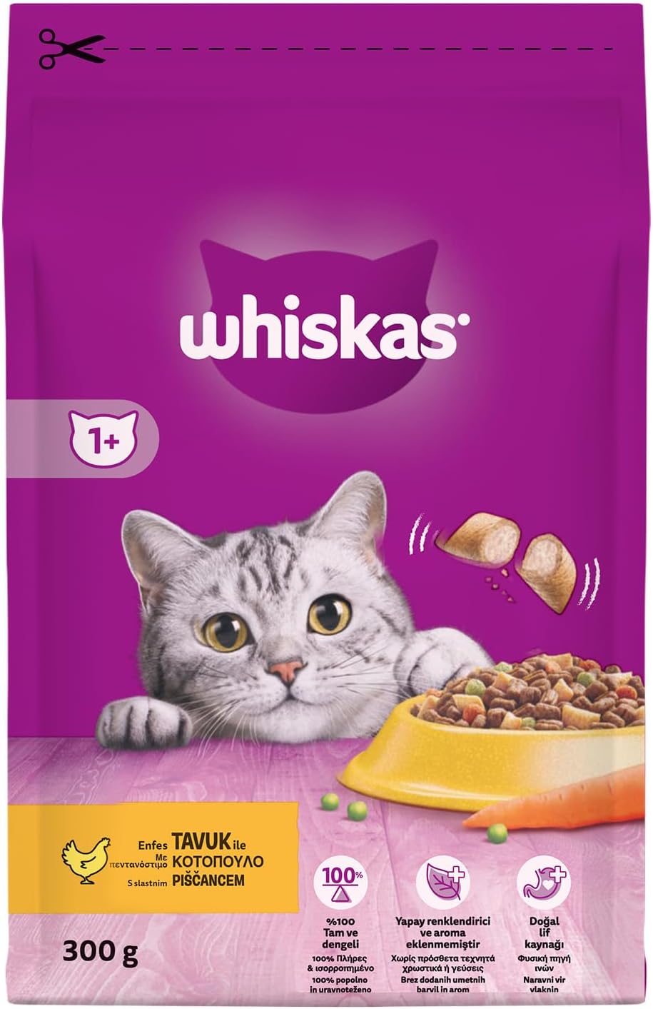 Whiskas Tavuklu Adult Kedi Maması 300 Gr