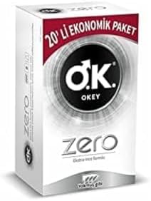 Alternative view of Zero (20x2) + Okey Zero Kayganlaştırıcı Jel (100 ml)