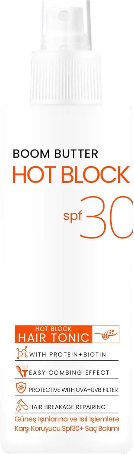 Alternative view of BOOM BUTTER Isıl İşlem ve Güneş Koruyucu Hot Block SPF 30+ Saç Toniği 150ML
