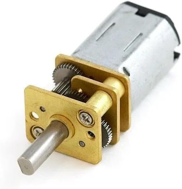 12V 12mm 200 RPM Redüktörlü Mikro DC Motor