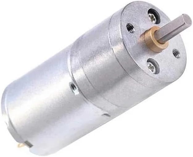 6V 25mm 16 RPM Redüktörlü DC Motor