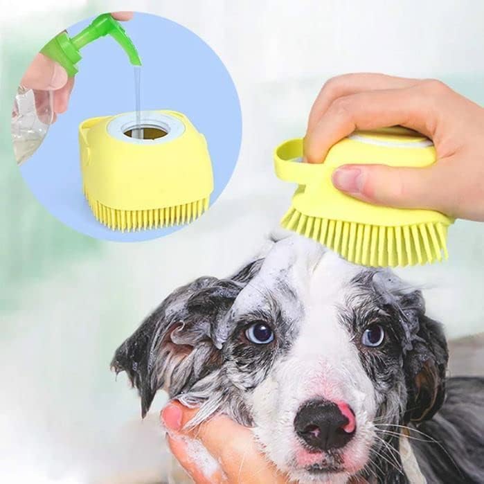 Alternative view of Şampuan Hazneli Kedi Köpek Yıkama Kesesi, Masaj Yapan Hayvan Yıkama Fırçası