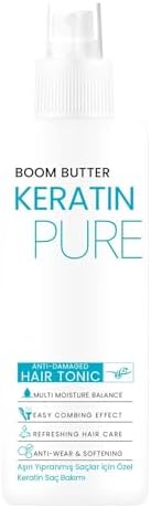 BOOM BUTTER Aşırı Yıpranmış Saçlar için Keratin Tonik 150ML