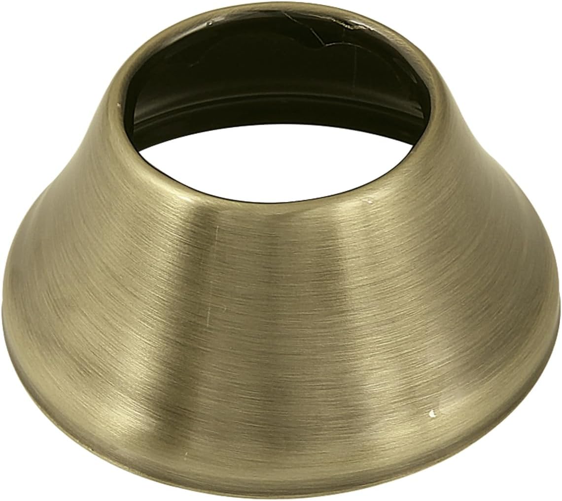 Alternative view of FLBELL11233 1-1/2 "Eşleşecek Şekilde Üretilmiştir. Kimlik x 3 inç OD Çan Flanşı, Antik Pirinç