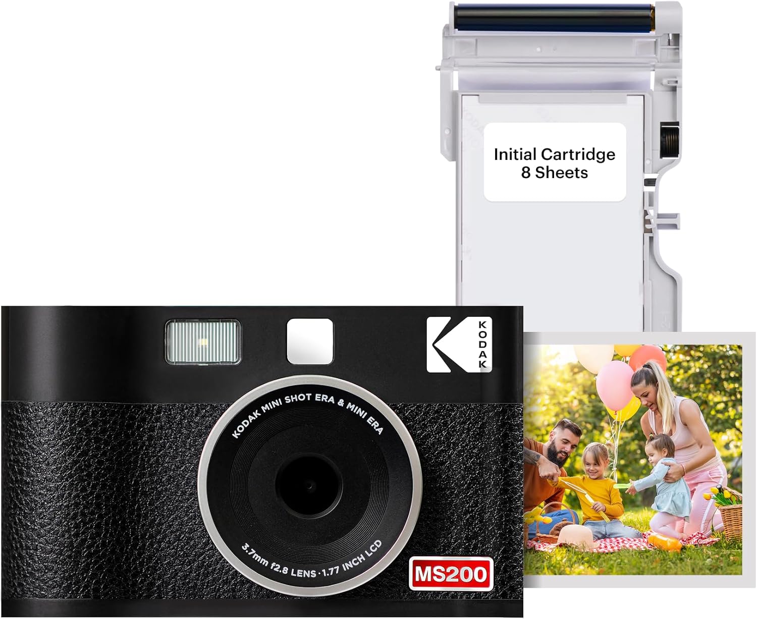 Alternative view of Mini Shot 2 ERA - Fotoğraf Makinesi + Anında Baskı Fotoğraf Yazıcısı 5.34x8.64 cm (Kredi Kartı Boyutunda Baskı) 4Pass Baskı Teknolojisi