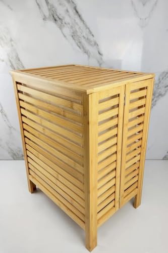 Alternative view of Bambu Çamaşır Kirli Sepeti Banyo Düzenleyici – DB-0034