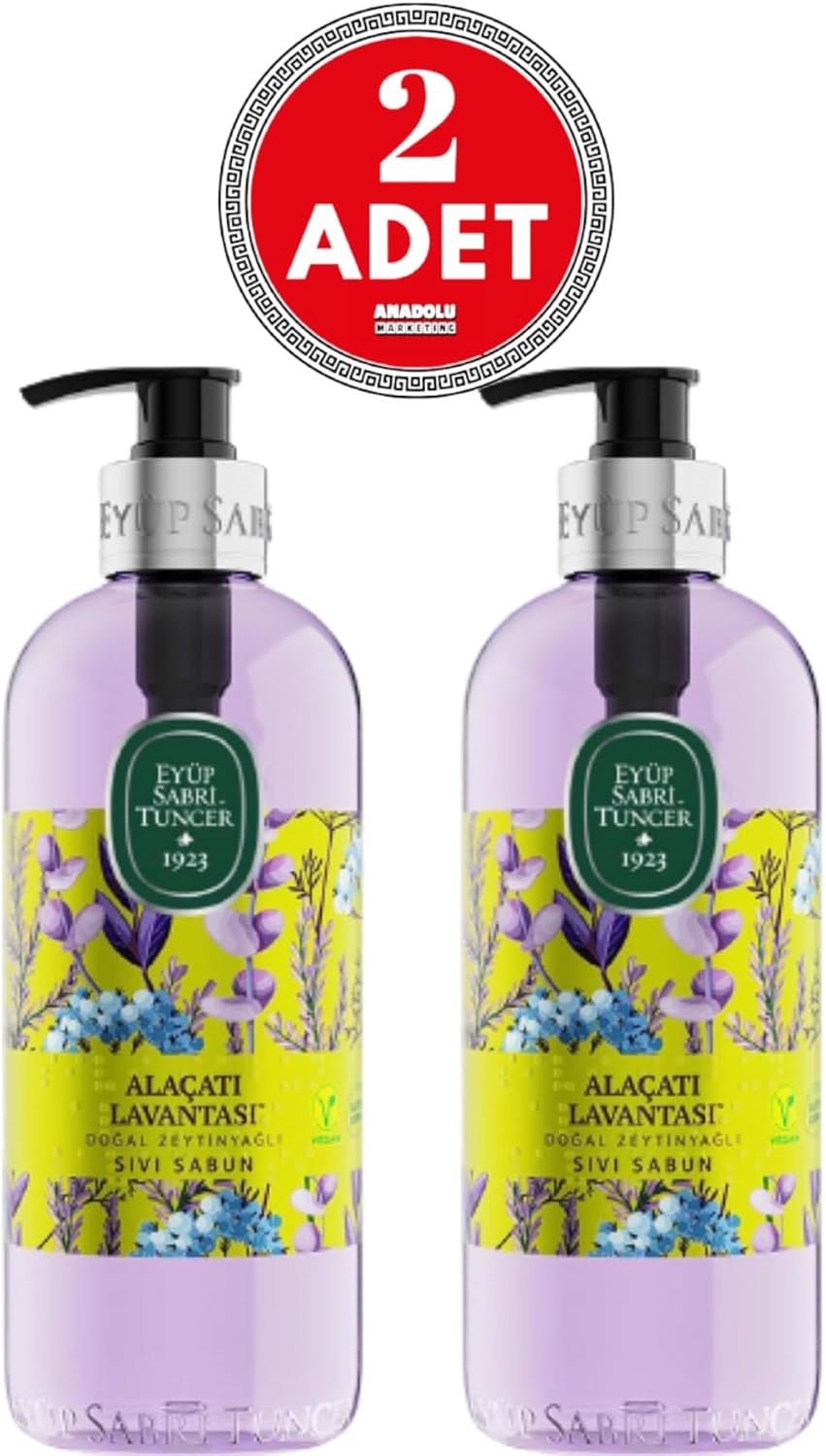 Alternative view of Alaçatı Lavantası Doğal Zeytinyağlı Sıvı Sabun 500 ml x 2 Adet
