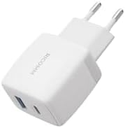Alternative view of 25W GaN USB-C + USB-A Şarj Aleti PPS PD, iPad,, Uyumlu Hızlı Şarj Cihazı + 2 Metre Type-C 60W Şarj Kablosu