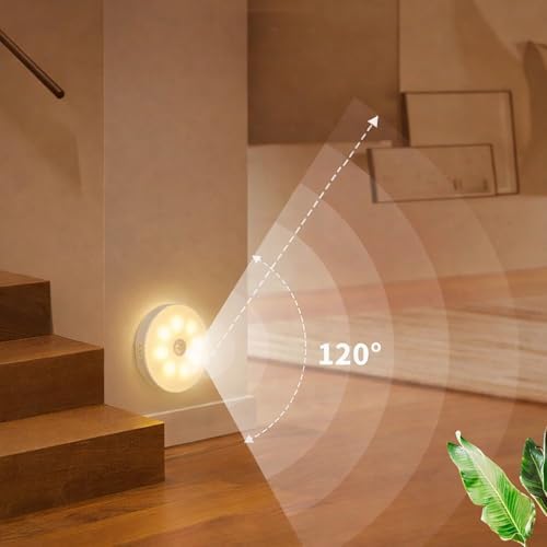 Alternative view of LED Hareket Sensörlü Ledli Gece Lambası Şarj Edilebilir, Taşınabilir 4000k Günışığı (2 Adet)