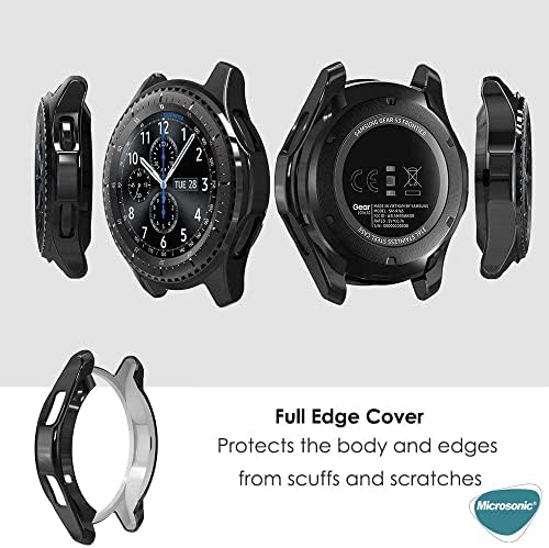 Alternative view of Galaxy 6 47mm Kılıf Premium Slim WatchBand Siyah [Galaxy 6 47mm ile Uyumlu Kılıf - Siyah]