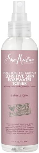 SHEA MOISTURE Hassas Ciltler İçin Gül Suyu ve Gül Yağı Toniği 133ML