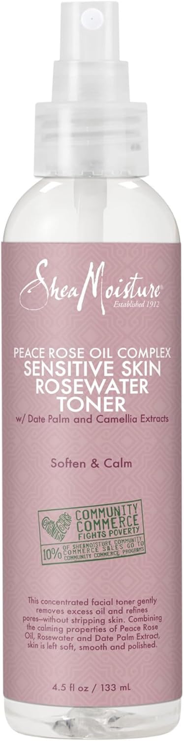 Alternative view of SHEA MOISTURE Hassas Ciltler İçin Gül Suyu ve Gül Yağı Toniği 133ML