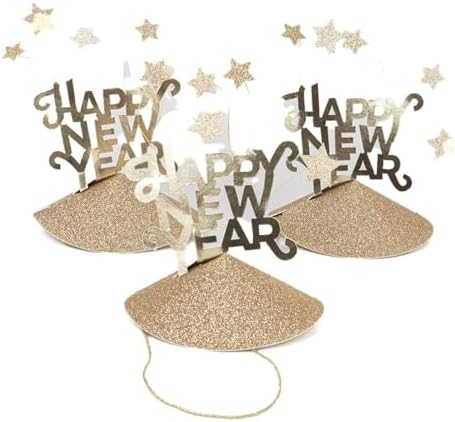Alternative view of - Happy New Party Hats - Happy New Parti Şapkaları (6'lı)