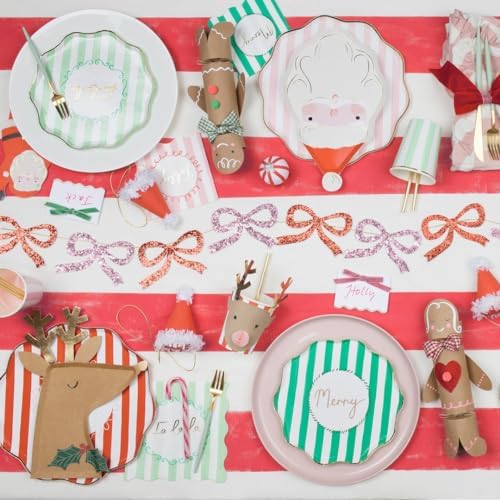 - Christmas Honeycomb Cups - Yeni Yıl Bardak (8'li)