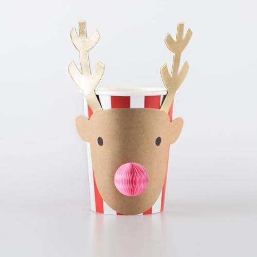 Alternative view of - Christmas Honeycomb Cups - Yeni Yıl Bardak (8'li)