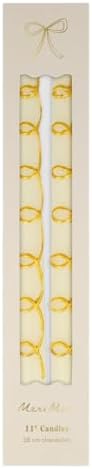 Alternative view of - Taper Candles - Altın Kıvrımlı Mumlar (2'li)