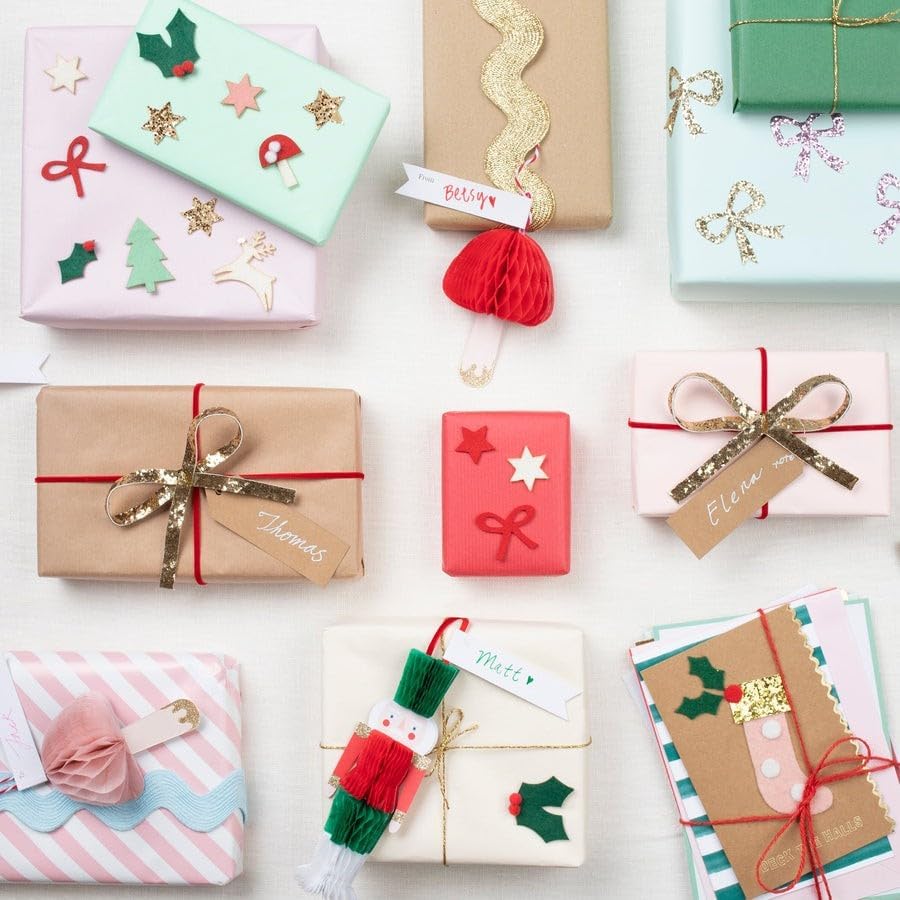 Alternative view of - Felt Christmas Stickers - Yeni Yıl Motifli Çıkartmalar (4'lü)