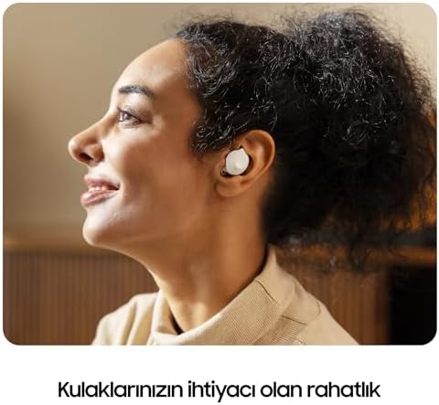 Alternative view of Galaxy Buds FE Kablosuz Kulaklık, Beyaz (Türkiye Garantili)