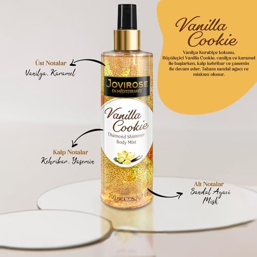 Jovirose Vücut Spreyi Cookie 200 ml