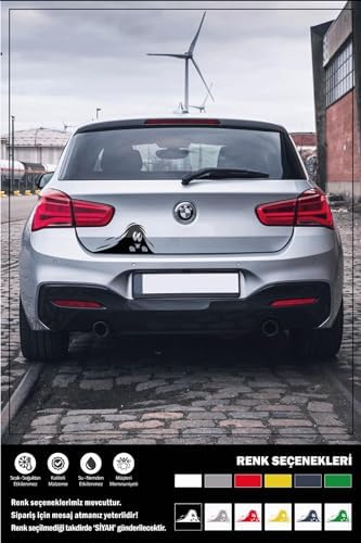 TAVŞAN DİŞLİ CANAVAR BAGAJ STICKER 38 x 19 cm