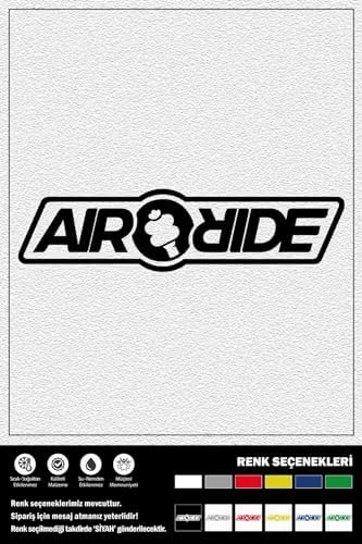 Alternative view of AIR RIDE STICKER 20 x 5 cm