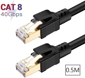 5213 Cat8 0.5m 40gbps S/ftp 2000mhz Yüksek Hızlı Internet Kablosu