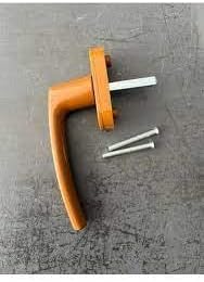 YAPI Pvc pencere ve kapı kolu altınmeşe (açık kahve)