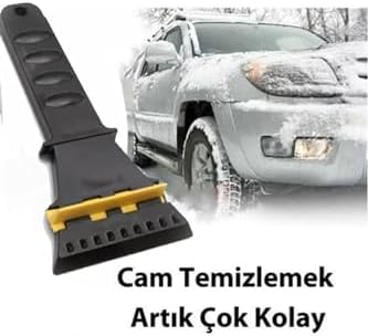 Alternative view of Oto Araba Pencere Camı Buzdolabı Buzu Kar Buz Kırıcı Çek Çekli Terminatör Buz Kazıyıcı Oto Cam Temizleyici Buz Kazıyıcı