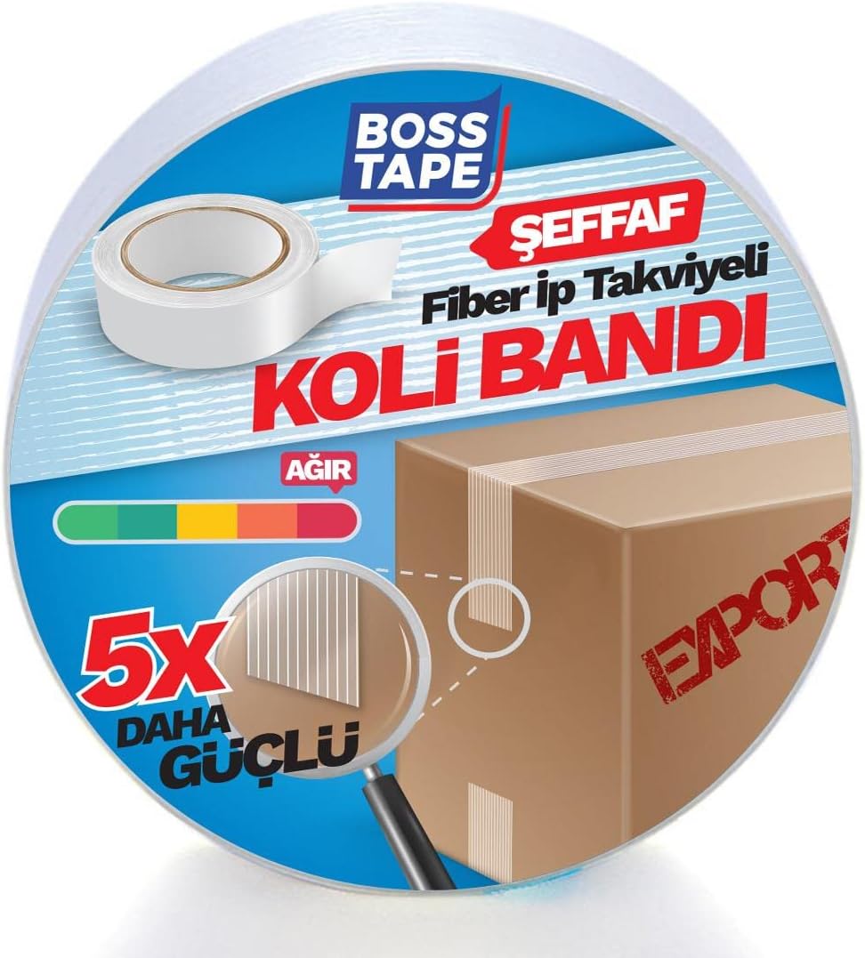 Alternative view of İp Takviyeli Çok Güçlü Koli Bandı En:45mm Boy:25mt