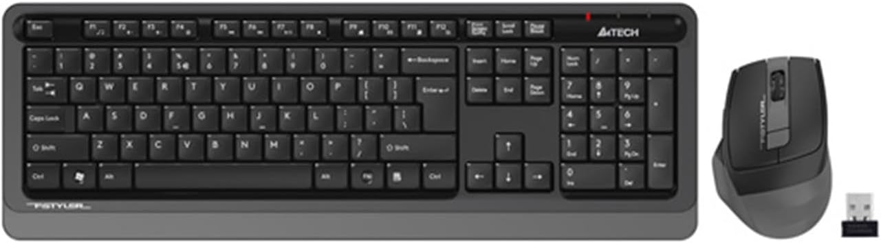 Alternative view of A4 TECH FG1035 KABLOSUZ Q M.M KLAVYE-MOUSE,SİYAH