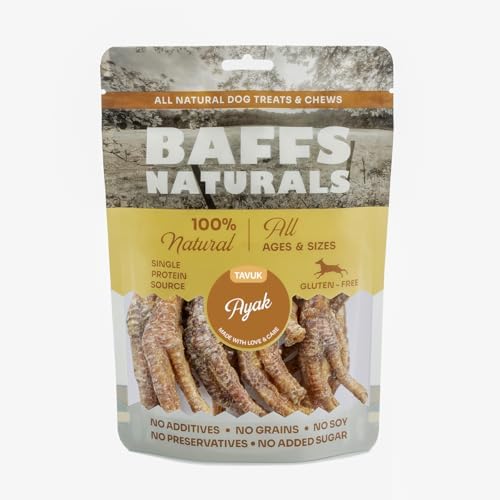 Alternative view of Baffs Naturals Tavuk Ayak 100% Doğal Köpek Ödül Maması 100 gr (100 Gr x 2 Adet)