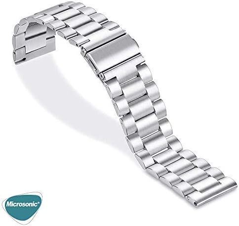 Alternative view of Venu 3 Metal Stainless Steel Kordon (Venu 3 ile Uyumlu Kordon, Akıllı Saat Kayışı)