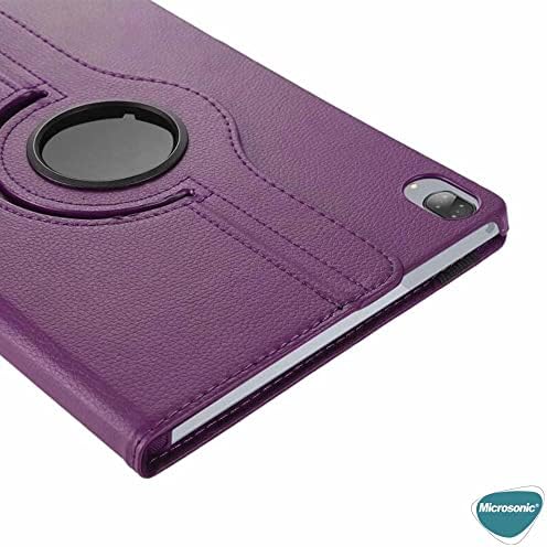 Alternative view of Tab P11 Pro 2.Nesil için Kılıf (ZAB50094TR) 360 Rotating Stand Deri [Tab P11 Pro 2.Nesil ile Uyumlu Kılıf - Kırmızı]