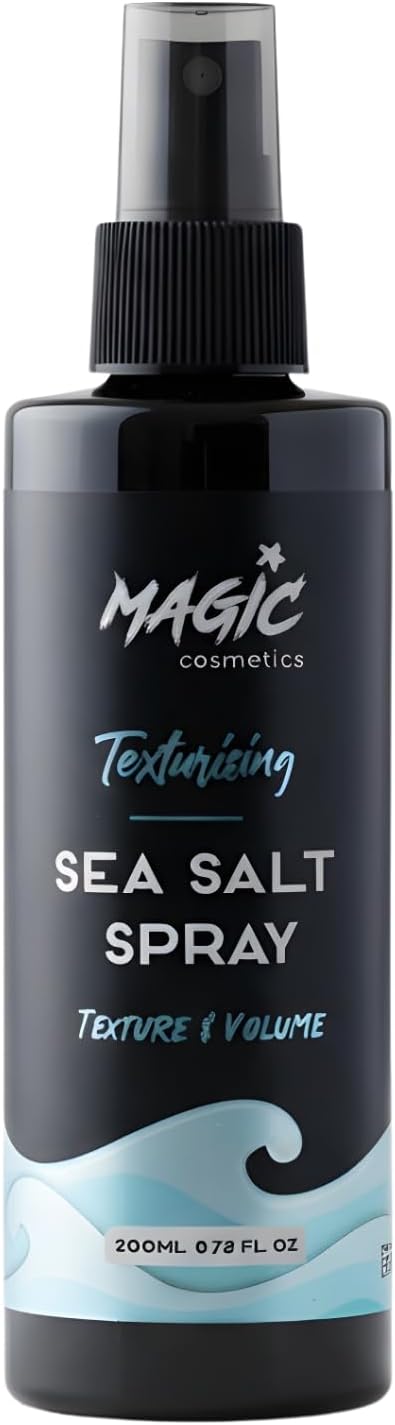 Cosmetics Profesyonel Deniz Tuzu Saç Spreyi 200ml – Doğal Dalgalar, Hacim Veren ve Mat Görünüm Sağlayan Formül – Tüm Saç Tipleri İçin, Sea Salt Spray