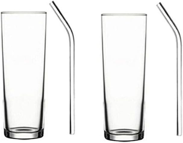 Alternative view of Cam Pipetli Votka Ve Limonata Bardağı 2 Adet