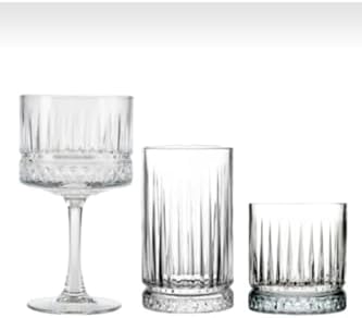 Alternative view of 36 Parça Meşrubat Bardağı Kase Ve Çay Seti 1657238420796