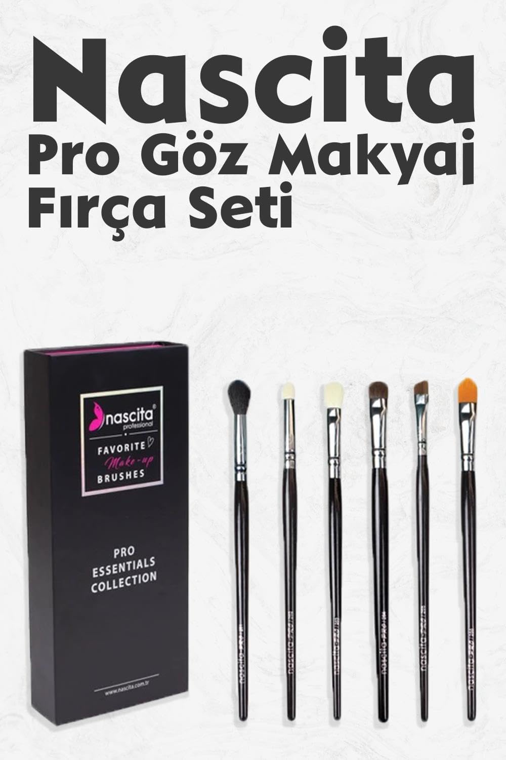Professional Pro Göz Makyaj Fırça Seti - 40