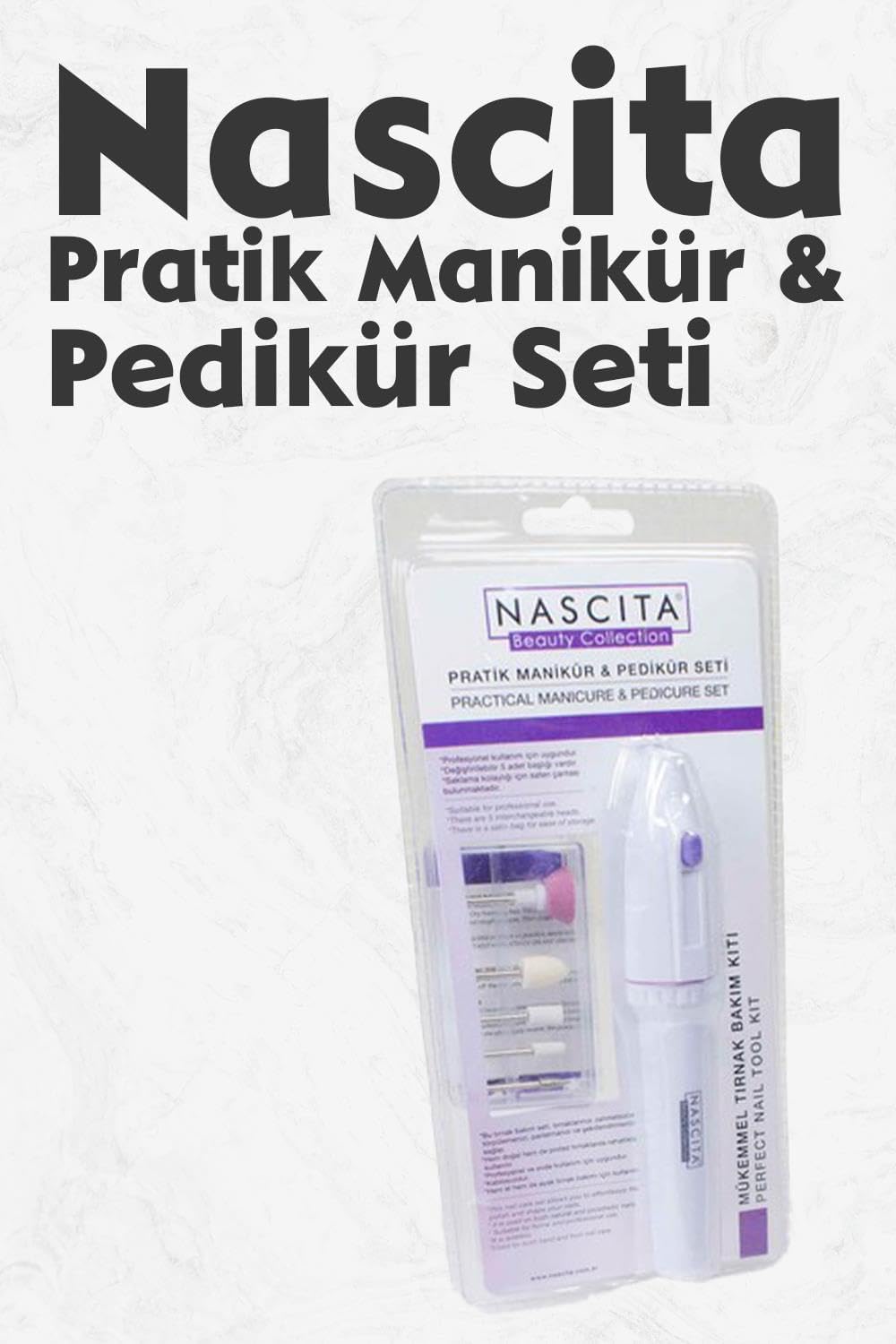 Professional Pratik Manikür & Pedikür Seti