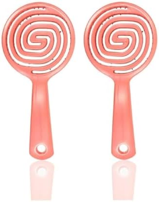 Alternative view of Professional Üç Boyutlu Oval Saç Fırçası Pembe x 2