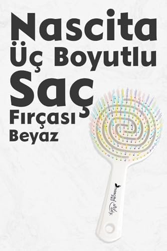 Alternative view of Professional Üç Boyutlu Saç Fırçası Beyaz