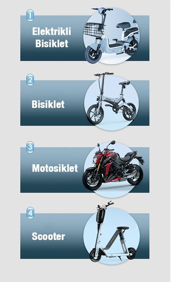 Sarsıntı Önleyici Otomatik Kilitli Gidon Motosiklet Tutucu Bisiklet Tutucu Scooter Tutucu Yatay Dikey