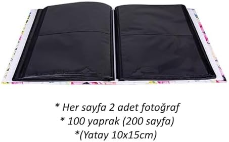 Alternative view of RS306 Fotoğraf Albümü 10x15cm 200 Fotoğraf Kapasiteli İstanbul Desenli Lüks Albüm